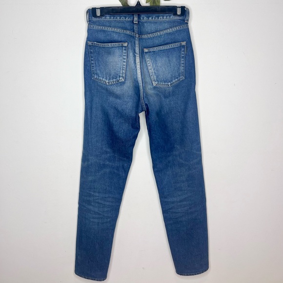 Saint Laurent High Rise Slim Fit Jeans - Picture 5 of 10